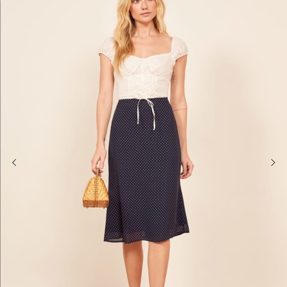 Reformation Petites Mia Skirt size 2P